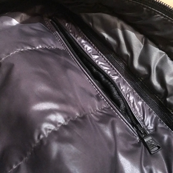 Express Tech Wool Button Zip Coat - Picture 12 of 12